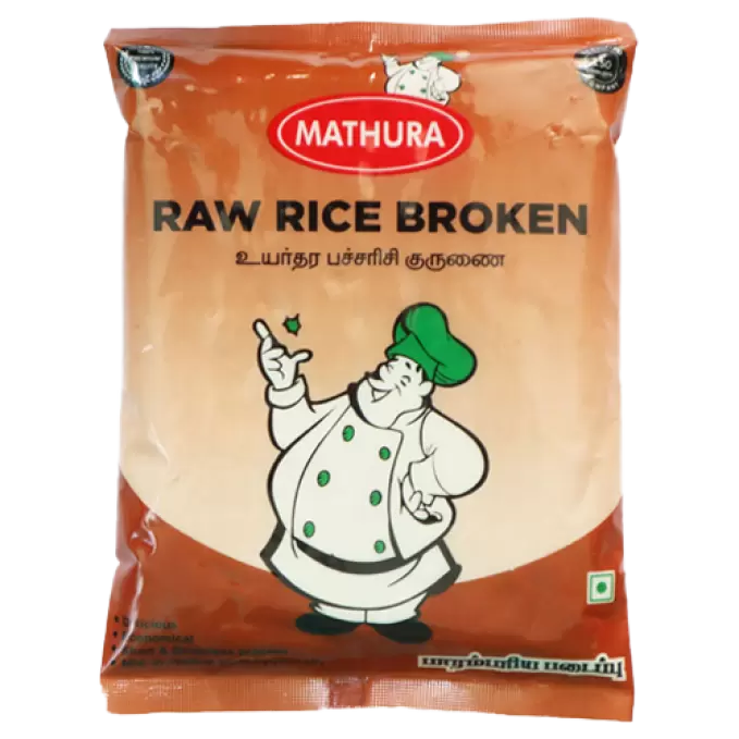 MATHURA RAW RICE BROKEN 500 gm