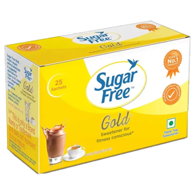 SUGAR FREE GOLD 25 Nos