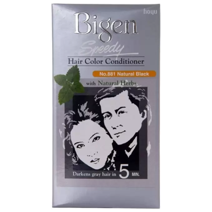 BIGEN HAIR COLOUR NATURAL BLACK NO.881 1 Nos