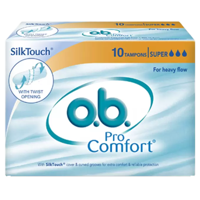 OB PRO COMFORT TAMPONS SUPER 10 Nos