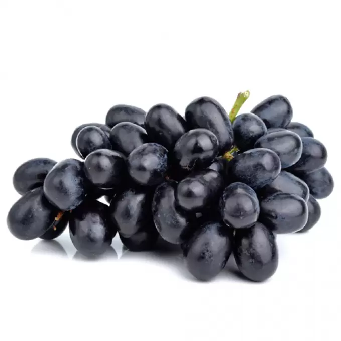 GRAPES SEEDLESS BLACK  500 gm