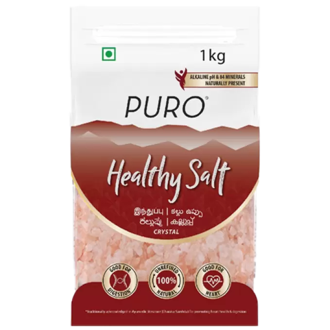 PURO HEALTHY CRYSTAL SALT 1KG 1 kg