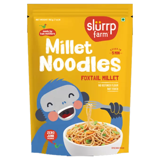 SLURRP FARM FOXTAIL MILLET NOODLES  192 gm