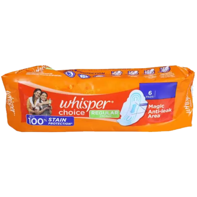 WHISPER CHOICE REGULAR WINGS 6 Nos