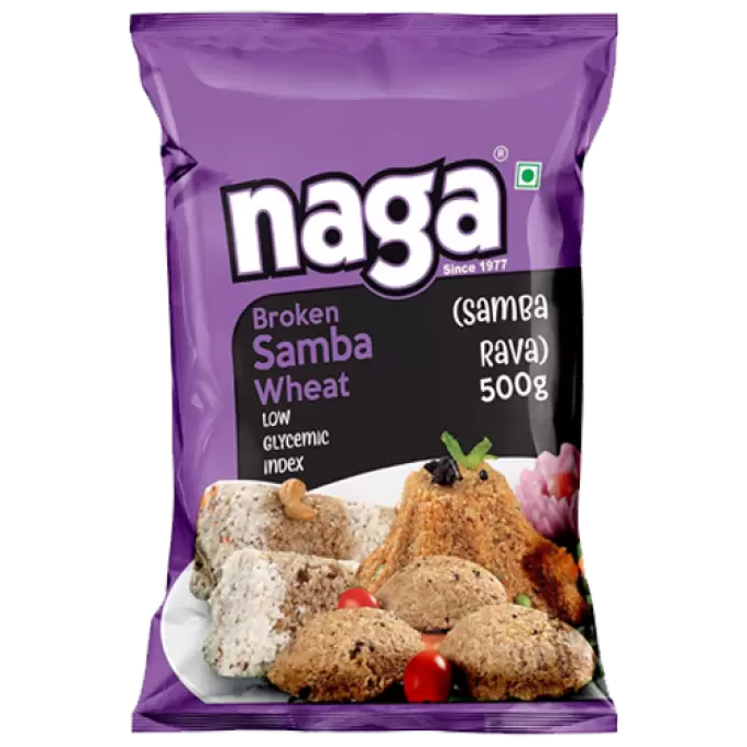 NAGA SAMBA BROKEN WHEAT 500 gm