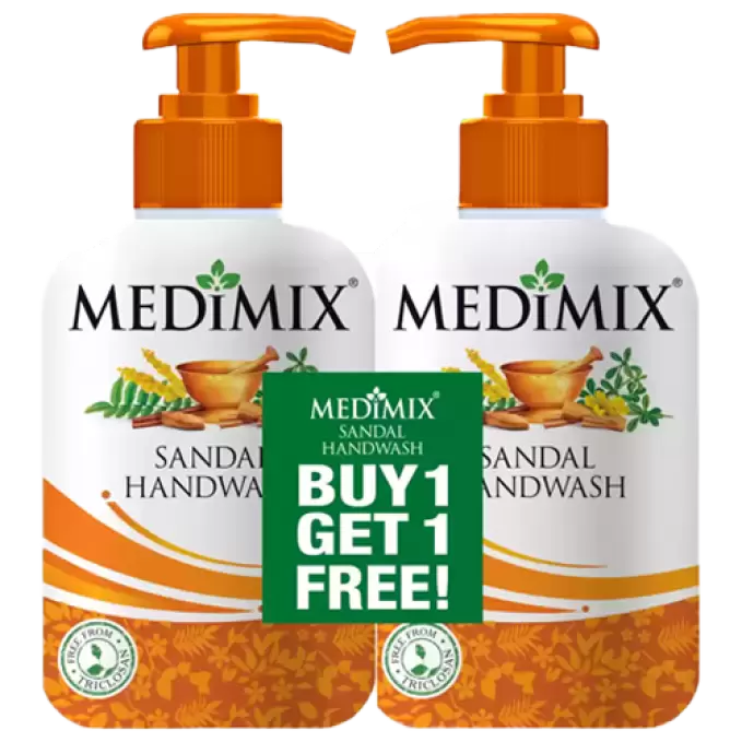 MEDIMIX SANDAL HAND WASH 2*200ML 200 ml