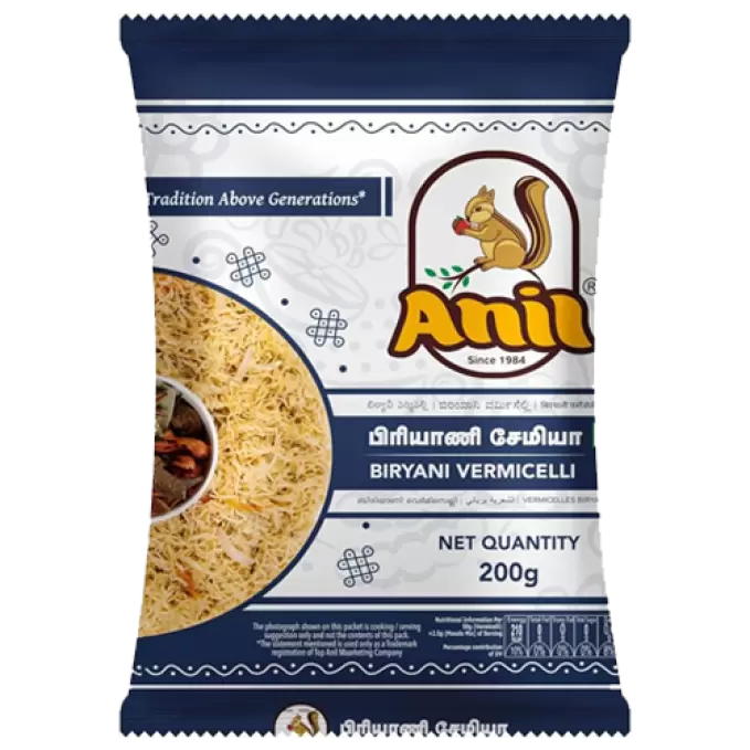 ANIL BIRYANI VERMICELLI 200G 200 gm