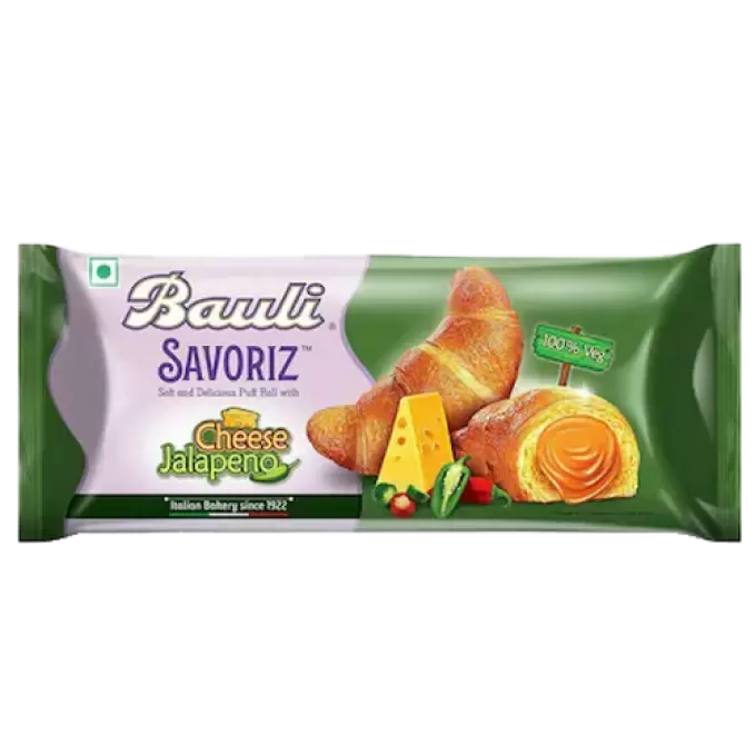 BAULI SAVORIZ CHEESE JALAPENO 42GM 42 gm