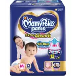 MAMY POKO PANTS MEDIUM 12 Pcs 12Nos