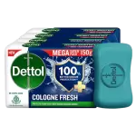 Dettol Cologne Fresh Soap 4*150gm