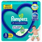PAMPERS PANTS SMALL 15Nos