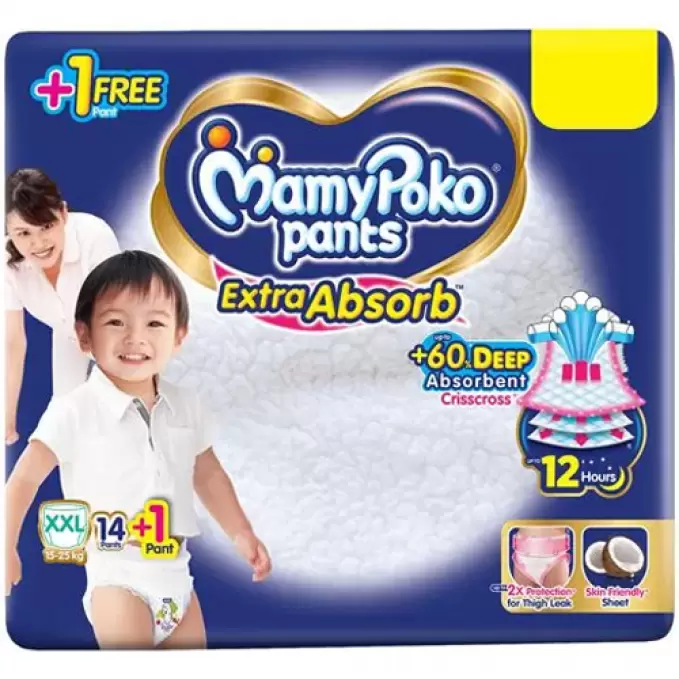 MAMY POKO PANTS XXL-15PCS 15 Nos