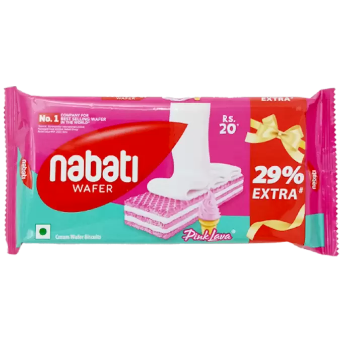 NABATI PINKLAVA WAFER 62GM 62 gm