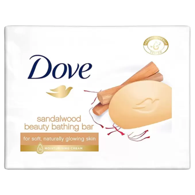 DOVE SANDALWOOD BEAUTY BATHING BAR 3*125GM 125 gm