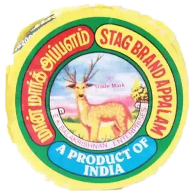 STAG BRAND APPALAM DINNER SPECIAL 200 gm