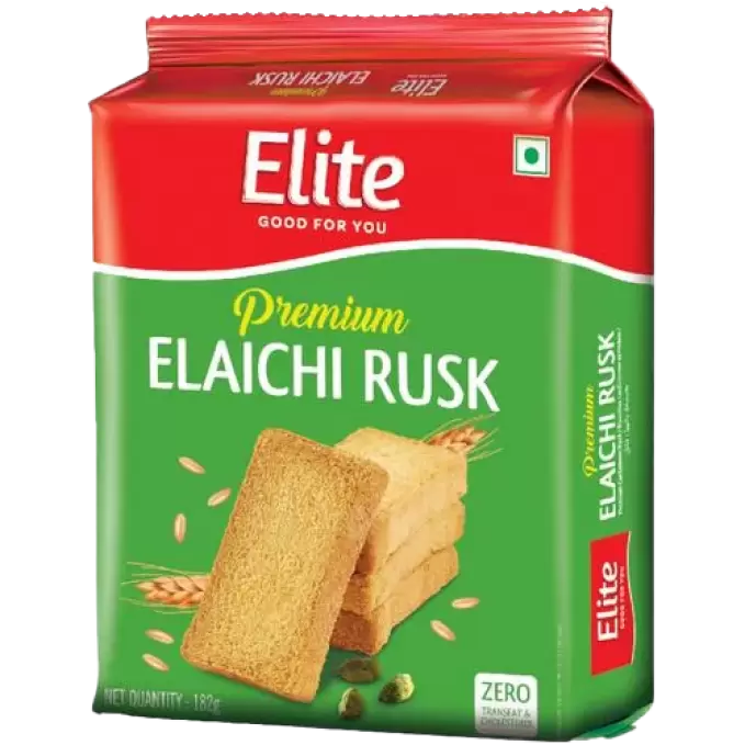 ELITE ELAICHI RUSK 182GM 182 gm