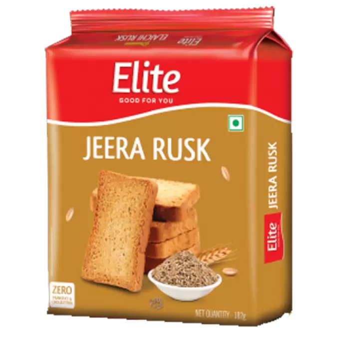 ELITE JEERA RUSK 182GM 182 gm