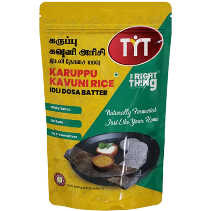 TRT KARUPPU KAVUNI IDLI DOSA BATTER 800Gm 800 gm