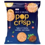 UNIBIC RICE&BEANS POP CRLSP SPICE&HERBS 40GM