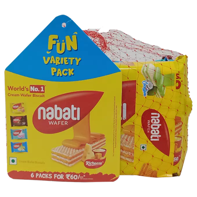 NABATI VARIETY PACK 6*30 GM 30 gm