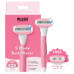 PLUSH BODY RAZOR 5 BLADE 5Nos