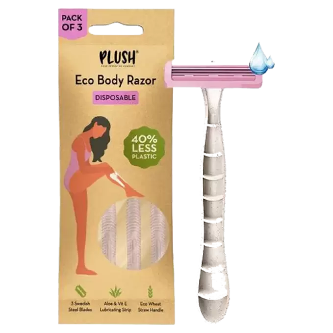 PLUSH ECO BADY RAZOR 3N 3 Nos