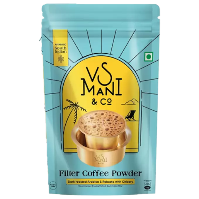 VS MANI 80:20 FILTER COFFEE POWDER 200GM 200 gm