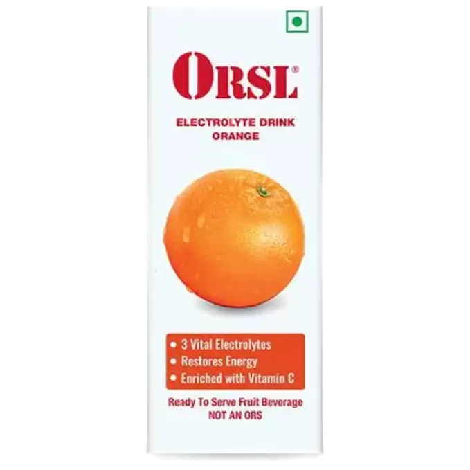 ORSL ELECTROLYTE ORANGE DRINK 200ML 200 ml