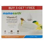 MAMAEARTH VITAMIN C MOISTURIZING LOTION SOAP 4*125GM 125gm