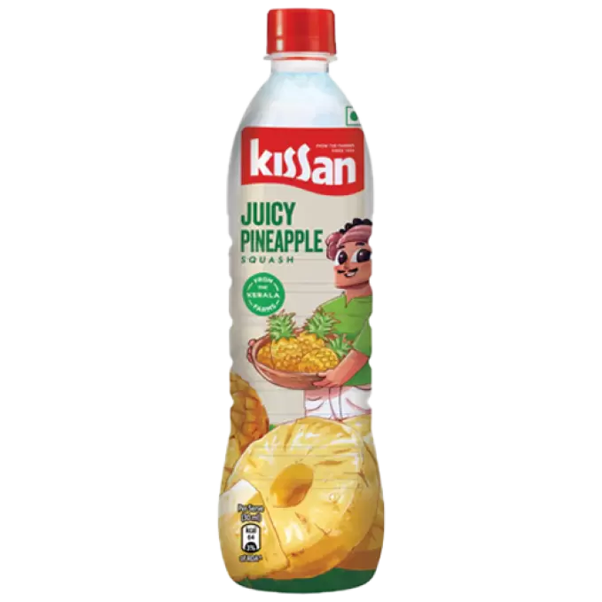KISSAN PINEAPPLE SQUASH 750 ML 750 ml