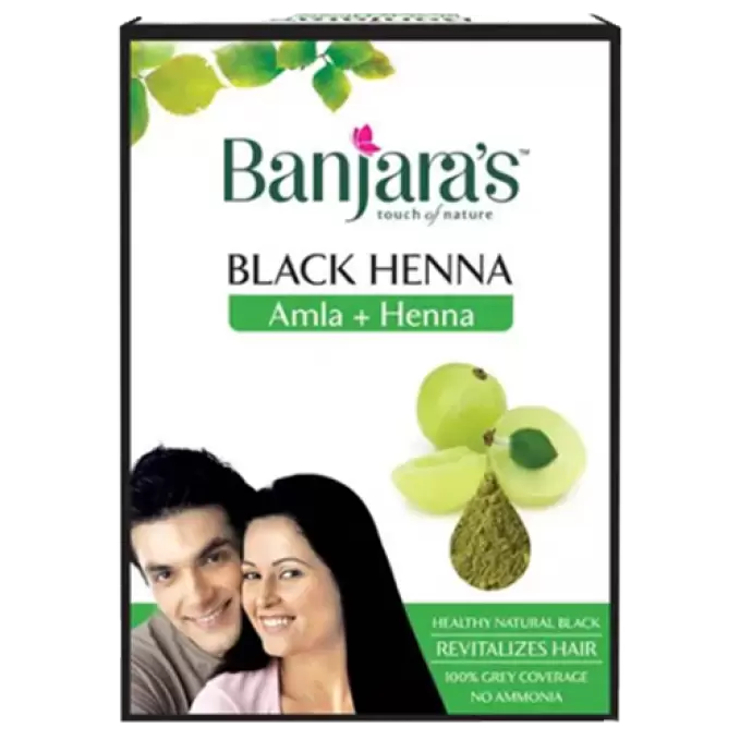 BANJARAS BLACK HENNA AMLA 50 gm