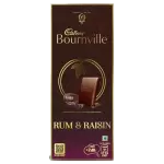 Cadbury bournville rum & raisin chocolate 80gm