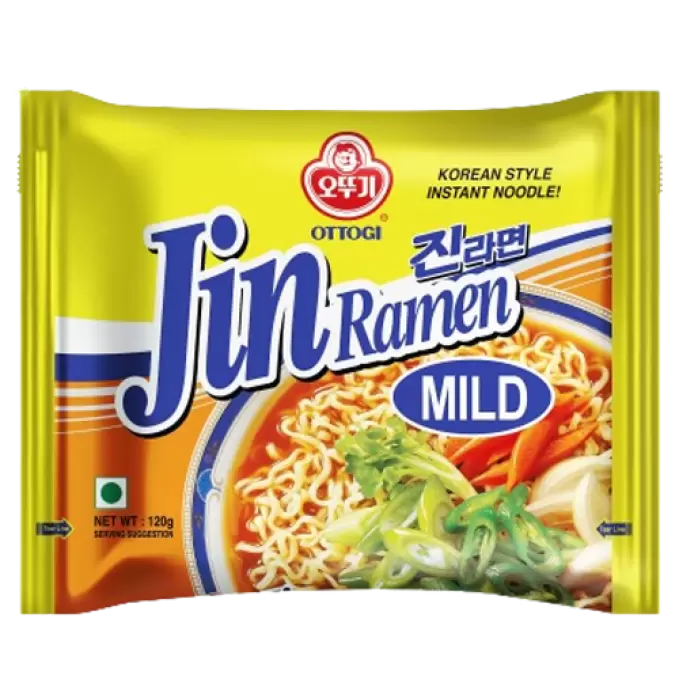 JIN RAMEN MILD NOODLES 120Gm 120 gm