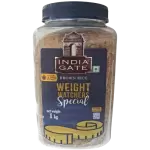 India gate brown rice 1kg jar