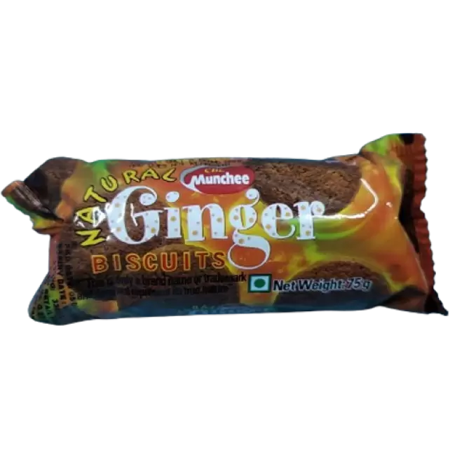 CBL MUNCHEE GINGER BISCUITS 75g 75 gm