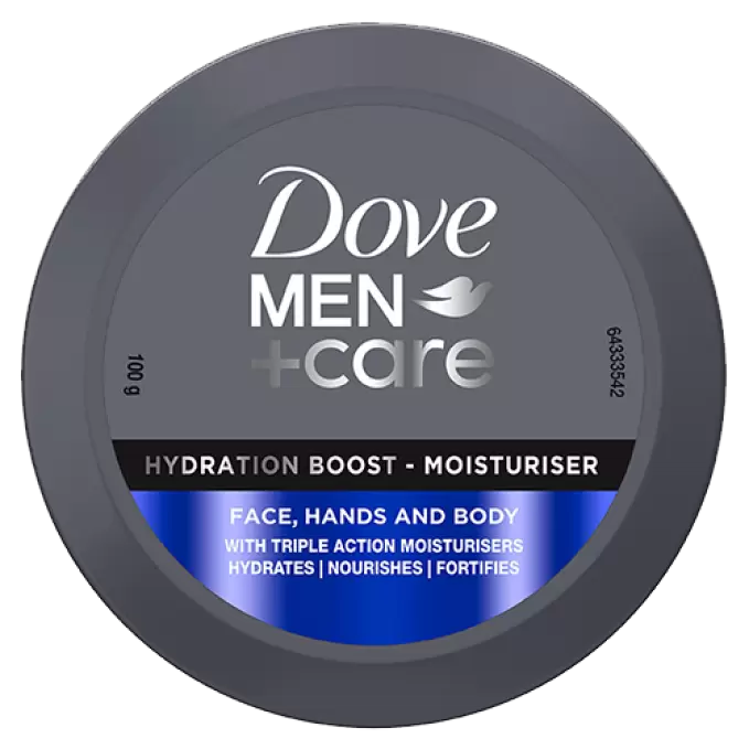 DOVE MENCARE HYDRATION BOOST MOISTURISER  100 gm