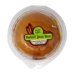 Butter jam bun