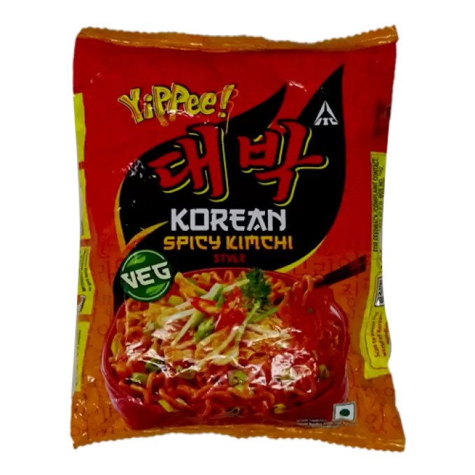 SUNFEAST YIPPEE KOREAN SPICY KIMCHI NOODLES 75 gm