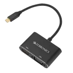ZEBRONICS TYPE C TO HDMI VGA CONVERTER 1Nos