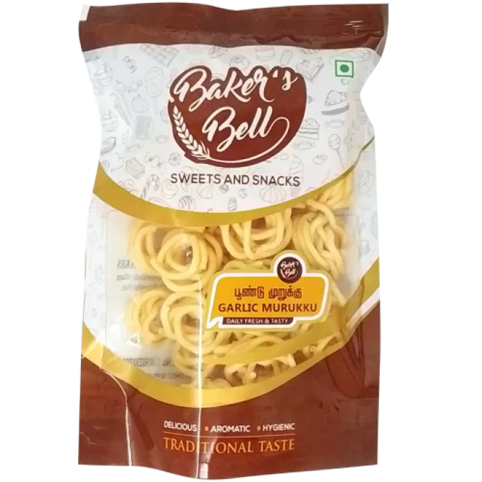 GARLIC MURUKKU 150GM 150 gm