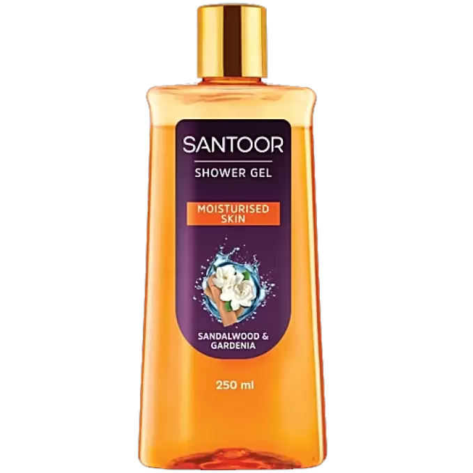SANTOOR SHOWER GEL SANDALWOOD&GARDENIA 250 ml