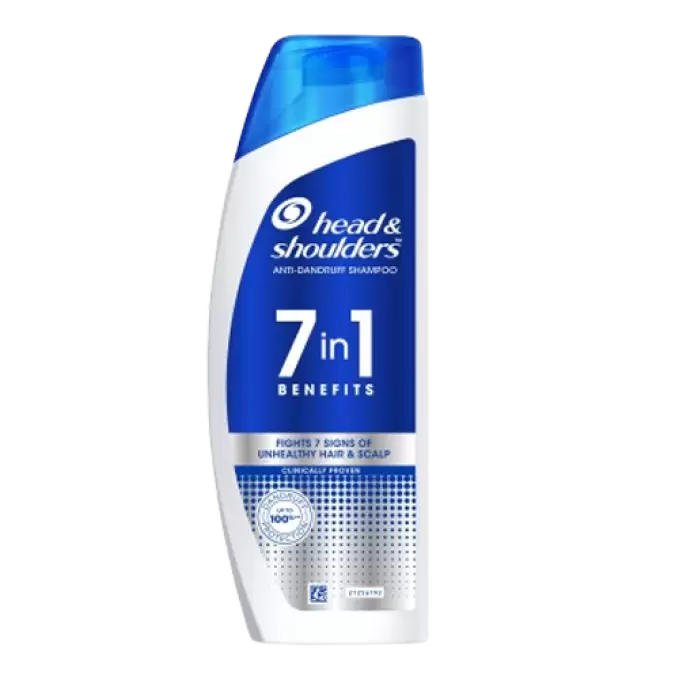 HEAD-SHOULDERS 7IN1 ANTI-DANDRUFF SHAMPOO  180 ml