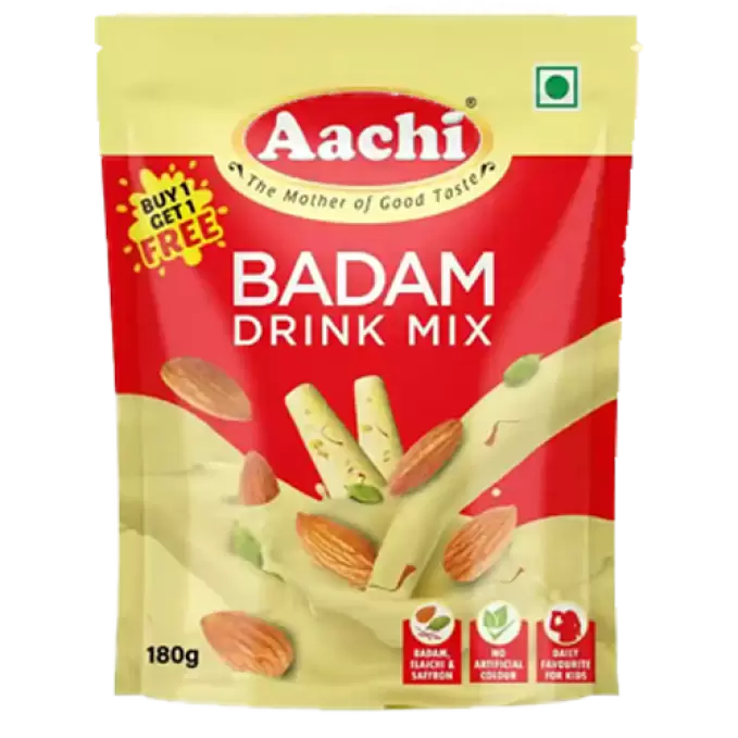 AACHI BADAM DRINK 180GM B1G1 200 gm