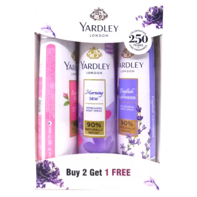 YARDLEY LONDON DEO 3*150ML 150 ml