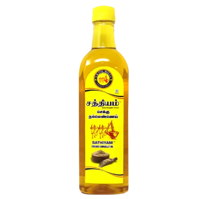 SATHIYAM CHEKKU GINGELLY OIL 1LTR 1 l