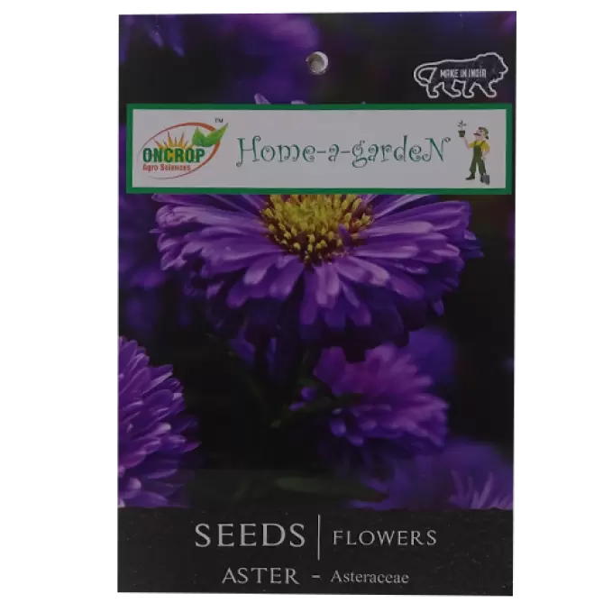 ONCROP ASTER FLOWERS SEED 1N 1 Nos