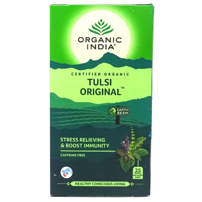 ORGANIC INDIA TULSI ORIGINAL TEA BAGS 25N 25 Nos