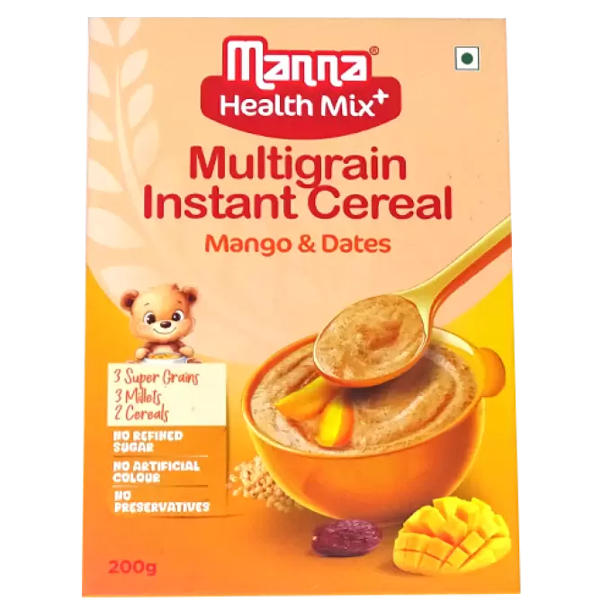 MANNA MULTIGRAIN MANGO & DATES 200GM 200 gm