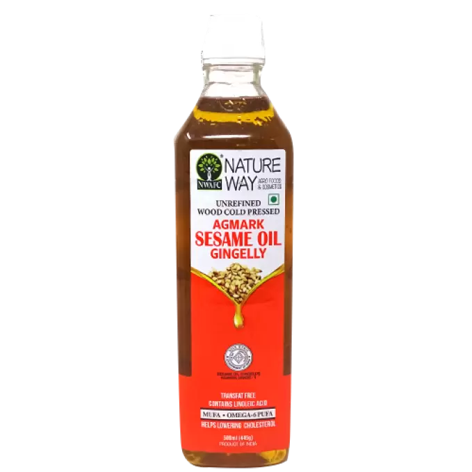 NATURE WAY AGMARK GINGELLY OIL  500 ml