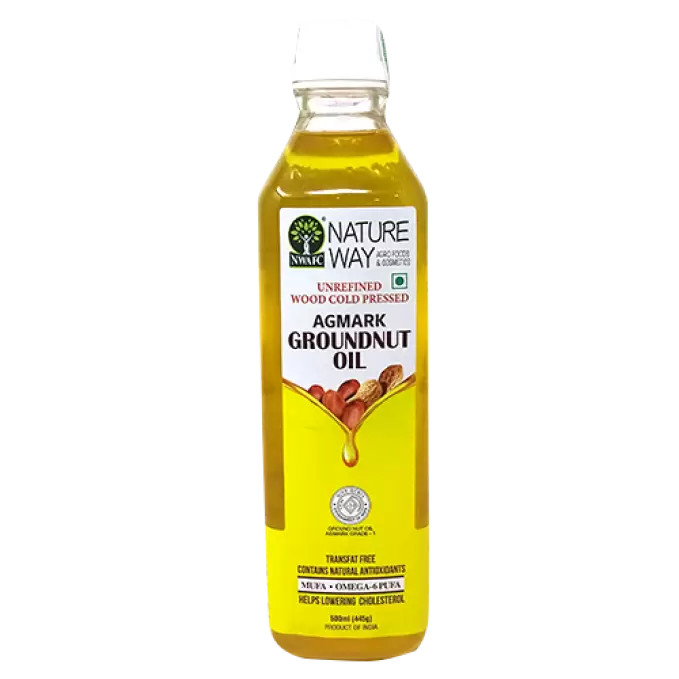 NATURE WAY AGMARK GROUNDNUT OIL  500 ml